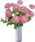 Ranunculus Artificial Flowers,6 Pcs 3 Flower Heads Faux Ranunculu Flowers with Real Touch Stem,Artificial Ranunculus Flowers,Silk Ranancolus Bouqurt (6, Pink)